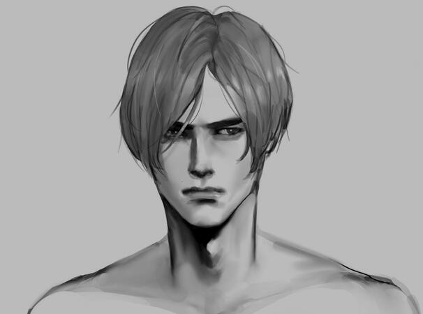 sketch headshot